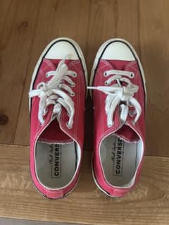 CONVERSE Chuck Taylor ローカット スニーカー ピンクのサムネイル