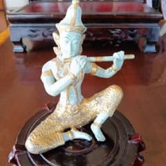 古銅青銅製の仏像の置物 高さ約14cm - メルカリ