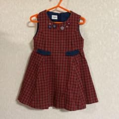 Sara 様専用☆ワンピース 90 ファミリアチェックのサムネイル