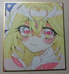 キュアアルカナ　色紙イラスト　一点もの　名探偵プリキュア　森亜るるかのサムネイル