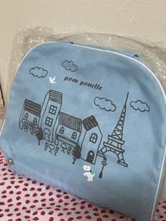 pom ponette 水色 バッグのサムネイル