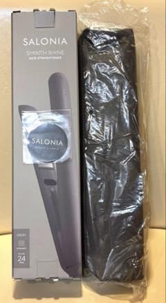SALONIA SMOOTH SHINE ストレートヘアアイロン24mm グレーのサムネイル