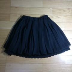 COMME CA ISM　黒スカートのサムネイル