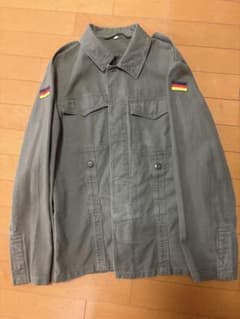 size M ドイツ軍 ミリタリージャケット オリーブのサムネイル