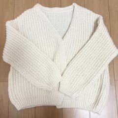 RiLi.tokyo アイボリー カーディガン フリーサイズのサムネイル