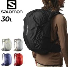 【極美品】SALOMON Trail 30 ブラックリュック　サロモンのサムネイル