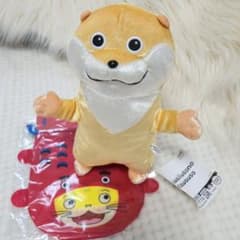 可愛い嘘のカワウソ　きらきらなの！ぬいぐるみ・ぴったんこ‼︎ねこざかなきんちゃく