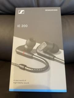 SENNHEISER IE200 イヤホン ブラック 品番：700249 - メルカリ
