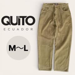 QUITO ワークパンツ M〜L オリーブグリーン　※値下げ可のサムネイル