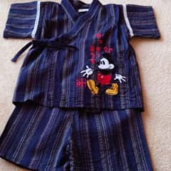 甚平（ミッキー）90サイズのサムネイル