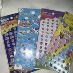 たまごっち プチプチシール 4枚セットのサムネイル