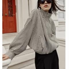 ZARA チェック柄ボンバージャケットSサイズ - メルカリ