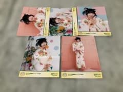 ナナニジ 22/7 ナナ虹会 第3弾 浴衣ブロマイド 望月りの 5枚セット