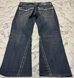 ☆TRUERELIGIONトゥルーレリジョンデニムパンツUSA製メンズ36サイズ 