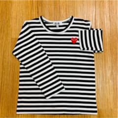 see様専用　プレイコムデギャルソン　６　ロンＴのサムネイル