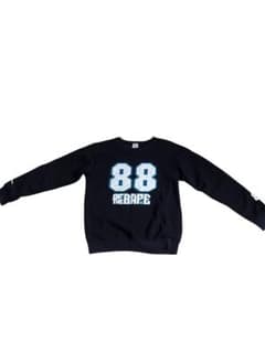 A BATHING APE 88 スウェット ブラック Lのサムネイル