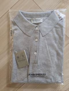 JOHN SMEDLEY JILL COMMON FIT SILVER L - メルカリ
