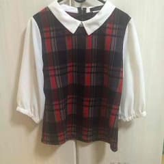 PAGEBOY チェックブラウスシャツのサムネイル