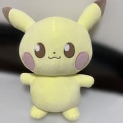 신품 태그 첨부 포켓피스 엄청 복어 봉제인형 피카츄 약 38cm