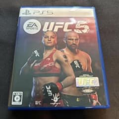 美中古　PS5 EA SPORTS UFC 5  コード未使用　送料込のサムネイル