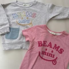 BEAMS mini トレーナー・Ｔシャツ　９０センチのサムネイル