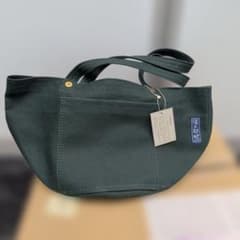 新品未使用 タグ付き信三郎帆布 緑麻色トートバッグ - メルカリ