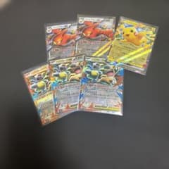 ポケモンカード 6枚セットメガガルーラEXファイアローEX30thピカチュウEXのサムネイル
