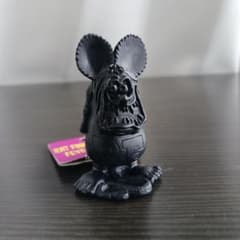 ラットフィンク キーホルダー 黒 1個のサムネイル