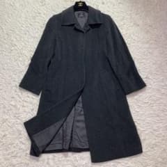 極美品　23区　カシミヤ　アンゴラ　ロングコート　46 大きいサイズ　滑らか 極美品 23区 カシミヤ アンゴラ ロングコート 46 大きいサイズ 滑らか