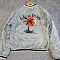 【美品】パームエンジェルス Life is Palm スーベニアジャケット M 美品】パームエンジェルス Life is Palm スーベニアジャケット M