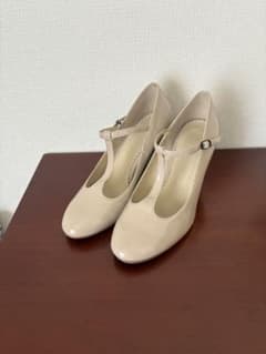 Dot＆Stripes　CHILDWOMAN パンプス　ピンクベージュのサムネイル