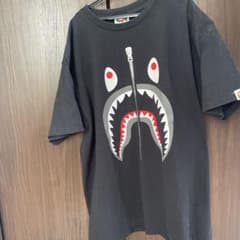 A BATHING APE シャーク Tシャツ ブラック Lサイズのサムネイル