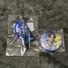 三代目JSB 登坂広臣 ØMI グッズ キーホルダー 缶バッジ 三代目 登坂広臣 プレミアムガチャ 3連キーホルダー 缶バッジ セット