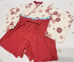 袴　ロンパース  初節句　女の子　80のサムネイル