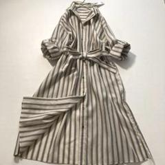 【りんご】自由区 24ss 洗える テンセルリネンシャツワンピース りんご様専用】自由区 24ss 洗える テンセルリネンシャツ