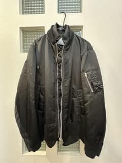 美品】sacai Suiting blouson MA-1 - メルカリ