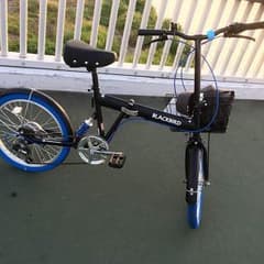 アニマート 折りたたみ自転車 6段変速付のサムネイル