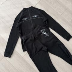 Chacott ブラック ウォームアップウェア 上下セット - メルカリ