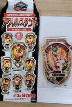 新日本プロレス　ローソン　デスペラード選手アクリルスタンドのサムネイル
