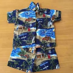トマト様専用  アロハシャツ 上下セットのサムネイル