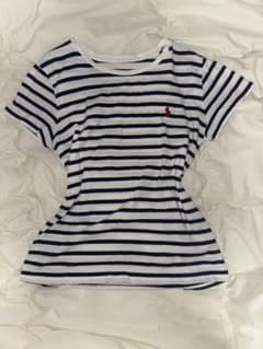 ストライプ 半袖Tシャツ Mサイズのサムネイル