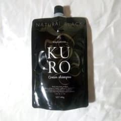 KURO クリームシャンプー ナチュラルブラック 400g - メルカリ
