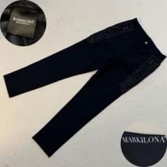 マークアンドロナ　ダウンパンツ　切替　2024AW ゴルフウェア　ネイビー　S マークアンドロナ ダウンパンツ 切替 2024AW ゴルフウェア ネイビー S