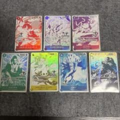 ワンピース 4周年! 四皇トレジャーゲットキャンペーンパック 7種