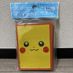 【新品未使用】ポケモン ポケカスリーブ ピカチュウフェイスver.2 スリーブのサムネイル
