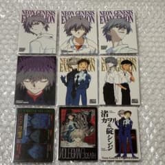 カードダス 渚カヲル カヲル エヴァンゲリオン カード トレカ 9枚