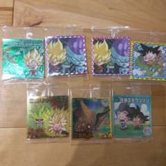 ドラゴンボール シール ステッカー 7枚セットのサムネイル