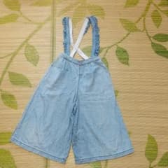 GUサロペットジーンズ150センチのサムネイル