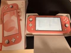 Nintendo Switch LITE コーラルピンクのサムネイル