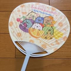 [신품] 스미코 구라시 펜펜 과일 휴가 미니 부채